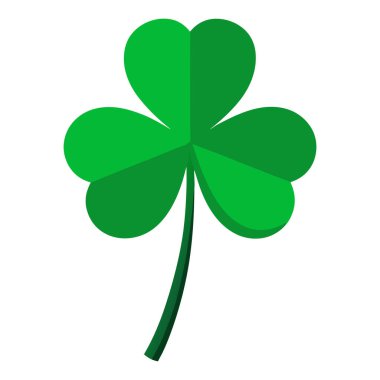 Yonca simgesi, vektör illüstrasyonu