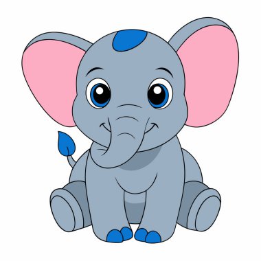 Şirin fil bebek çizgi filmi