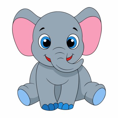 Şirin fil çizgi film karakteri.