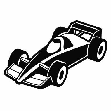 araba yarışı spor araba simgesi ana hatlarıyla