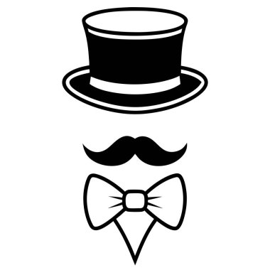 izole hipster şapka tasarımı