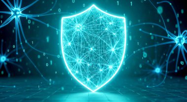 Soyut dijital arkaplan. dijital teknoloji konsepti. 3d oluşturma