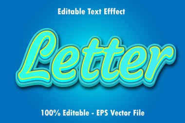 Harf Metni Efekti 3 boyutlu Gradyan Tasarımı