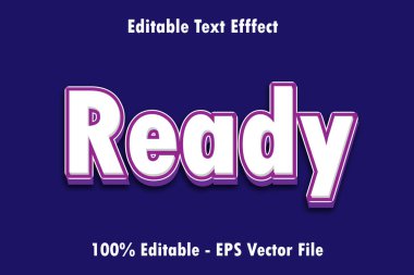 Metin Efektini Hazırla 3D Kabartma Gradyan Biçimi Tasarımı