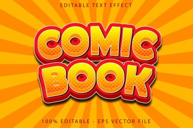 49.- Çizgi-Roman-Düzenlenebilir-Metin-Efekt-3D-Çizgi-Çizgi-Biçimi