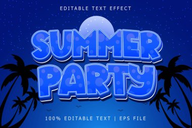 Yaz Günü Düzenleme Efekti 3 Boyut Kabartma Modern Biçim
