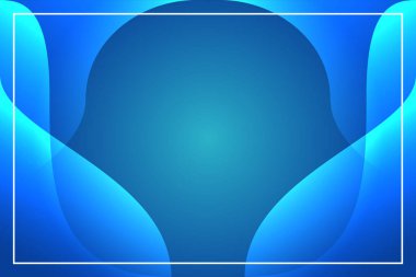 Modern Mavi Deniz Soyut Arkaplanı