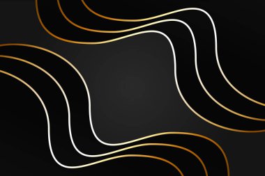 Sarı Lüks Soyut Arkaplan Biçimi