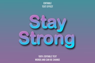 düzenlenebilir metin efekti 3d modern kabartma