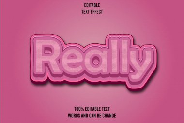 düzenlenebilir metin efekti 3d kabartma biçimi