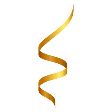 Altın Dalgalı Kurdele Partisi Dekorasyonları