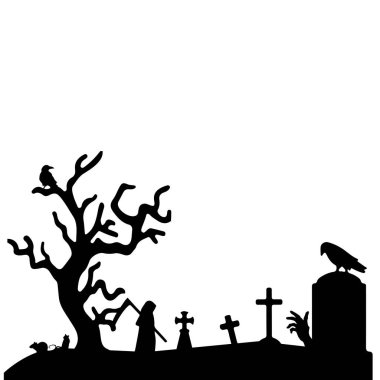 Cadılar Bayramı Mezarlığı Yer Silueti