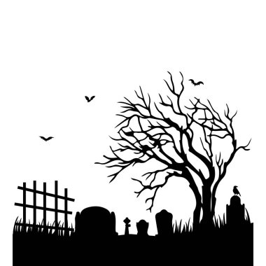 Cadılar Bayramı Mezarlığı Yer Silueti