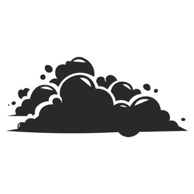 Cadılar Bayramı Kara Bulut Silueti