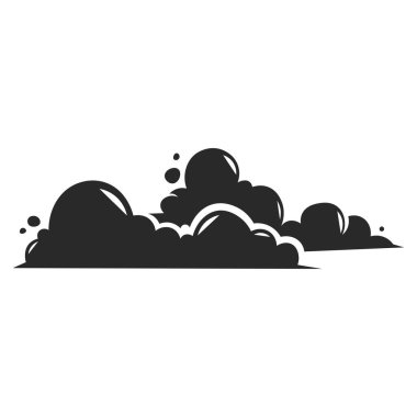 Cadılar Bayramı Kara Bulut Silueti