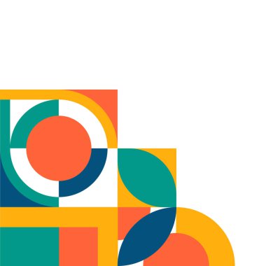 Soyut Bauhaus Köşesi Dekorasyonu