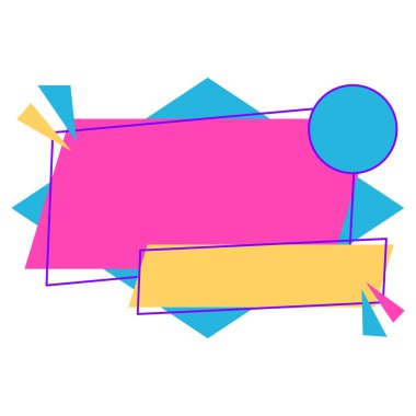 Soyut Modern Siber Pazartesi Sancağı