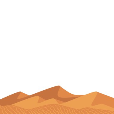 Desert Hill Peyzaj Çizimi