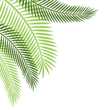 Avuç İçi Yaprağı Sınırı Dekorasyonu