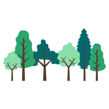 Minimalist Orman Ağacı Resimleri