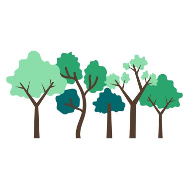 Minimalist Orman Ağacı Resimleri