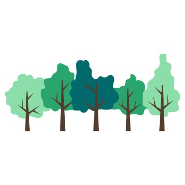 Minimalist Orman Ağacı Resimleri