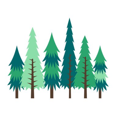 Minimalist Orman Ağacı Resimleri