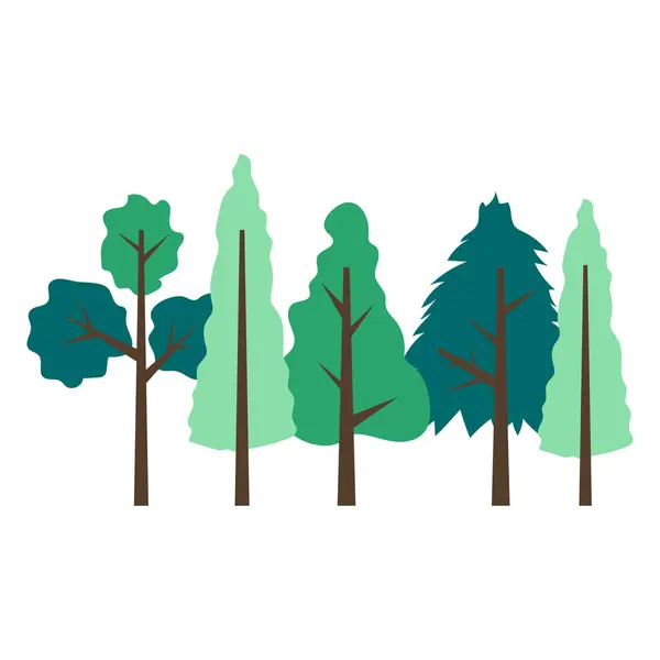Minimalist Orman Ağacı Resimleri