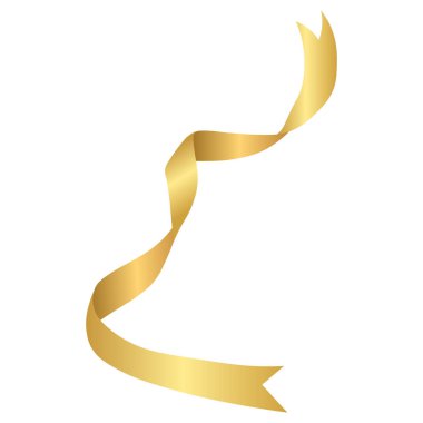 Altın Lüks Kıvırcık Parti Dekorasyonu