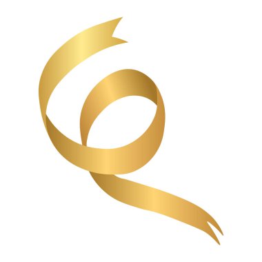 Altın Lüks Kıvırcık Parti Dekorasyonu