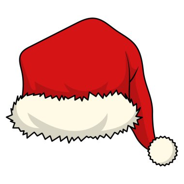 Taslaklı Noel Şapkası Süsü