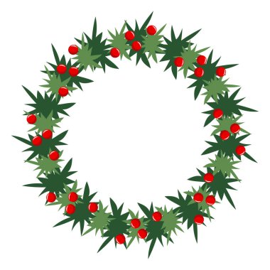 Noel Çelengi Çemberi Dekorasyonu