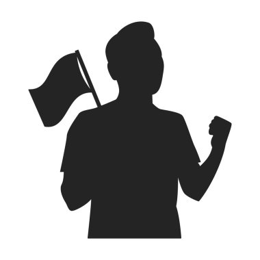 Endonezya Bağımsızlık Günü Çizim Silueti