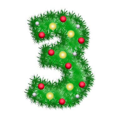 Noel çelengi 3 numara.