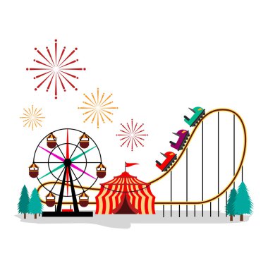 Circus Fun Fair Illustration