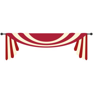 Sirk Karnavalı Perde İllüstrasyonu