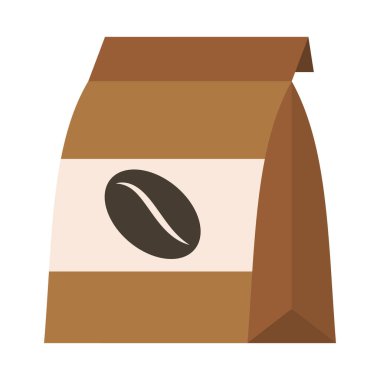 Kahverengi ve Beyaz Modern Kahve Süslemesi