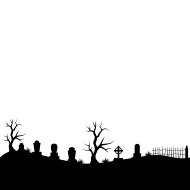 Cadılar Bayramı Mezarlığı Yer Silueti