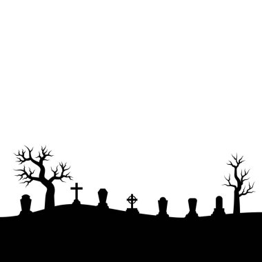 Cadılar Bayramı Mezarlığı Yer Silueti