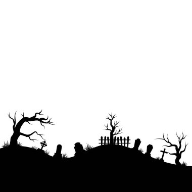 Cadılar Bayramı Mezarlığı Yer Silueti