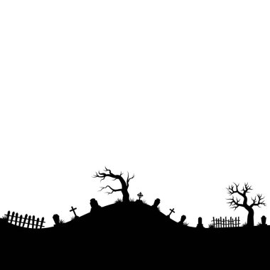 Cadılar Bayramı Mezarlığı Yer Silueti