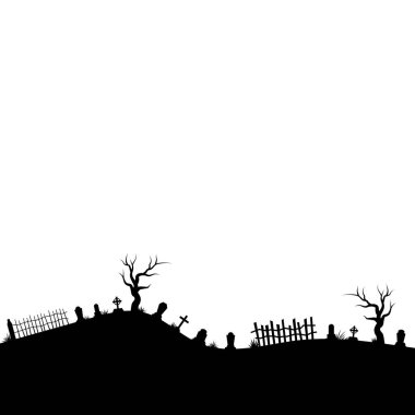 Cadılar Bayramı Mezarlığı Yer Silueti