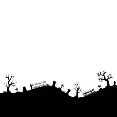 Cadılar Bayramı Mezarlığı Yer Silueti