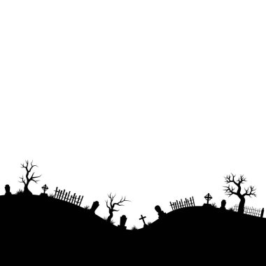 Cadılar Bayramı Mezarlığı Yer Silueti