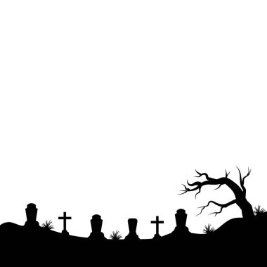 Cadılar Bayramı Mezarlığı Yer Silueti