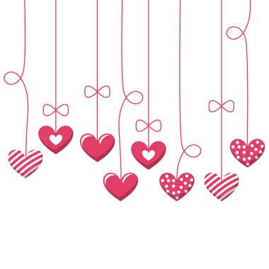 Sevgililer Günü Asılma Sınırı Dekorasyonu