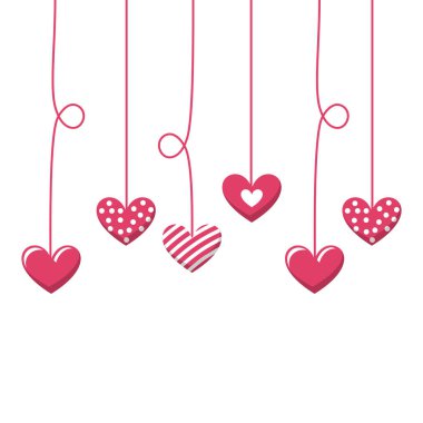 Sevgililer Günü Asılma Sınırı Dekorasyonu