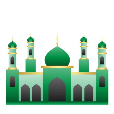 İslam Camii Manzarası Çizimi