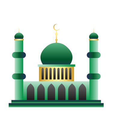 İslam Camii Manzarası Çizimi