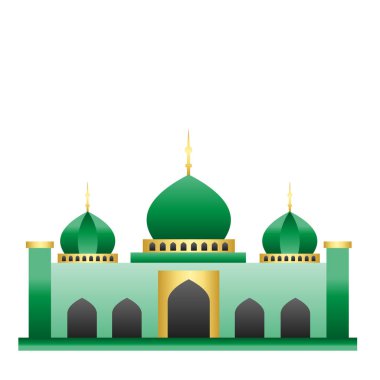 İslam Camii Manzarası Çizimi